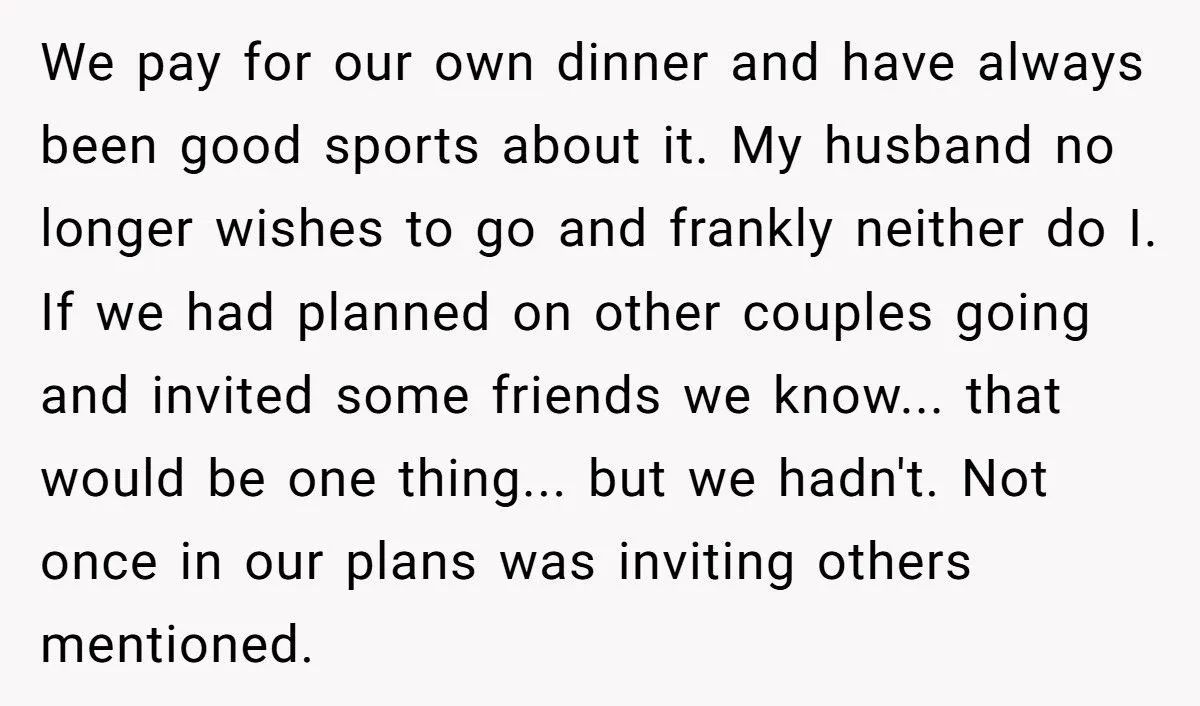 Couple Cancels Cruise After SIL Invites Two Extra Couples They Don’t Even Know