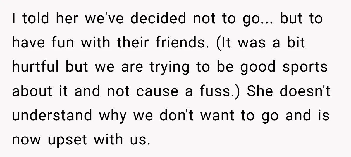 Couple Cancels Cruise After SIL Invites Two Extra Couples They Don’t Even Know