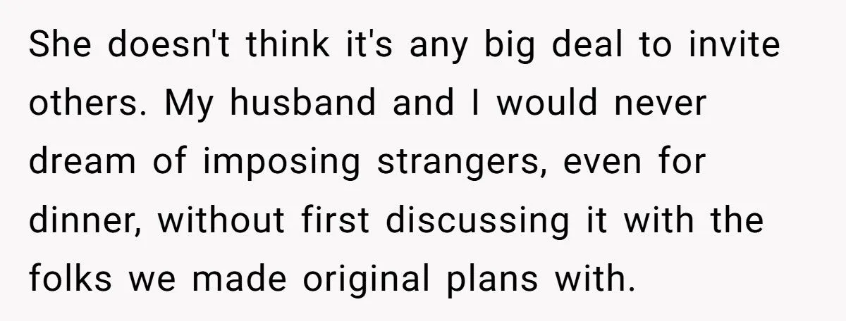 Couple Cancels Cruise After SIL Invites Two Extra Couples They Don’t Even Know