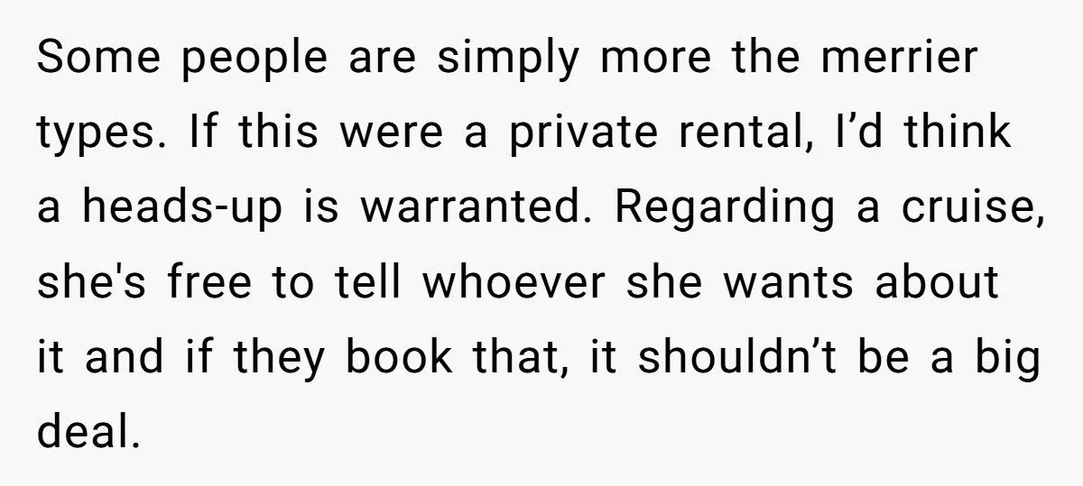 Couple Cancels Cruise After SIL Invites Two Extra Couples They Don’t Even Know