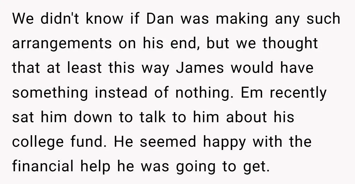 Stepdad Refuses To Raid Youngest Child’s College Fund After Stepson Demands Equal Share
