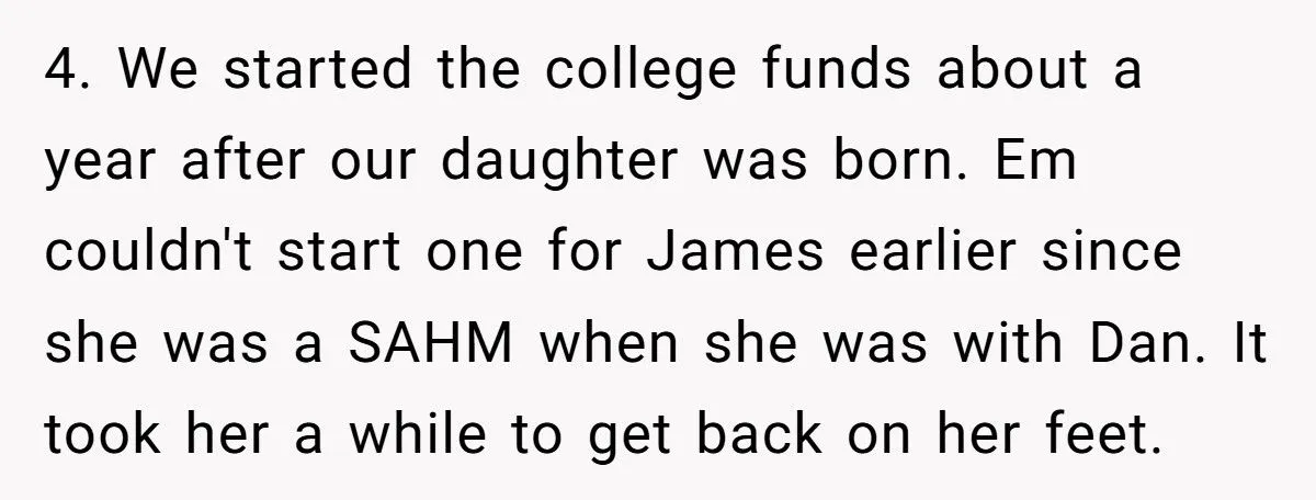 Stepdad Refuses To Raid Youngest Child’s College Fund After Stepson Demands Equal Share