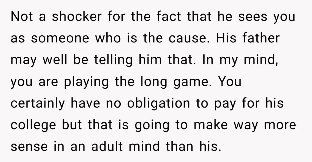 Stepdad Refuses To Raid Youngest Child’s College Fund After Stepson Demands Equal Share