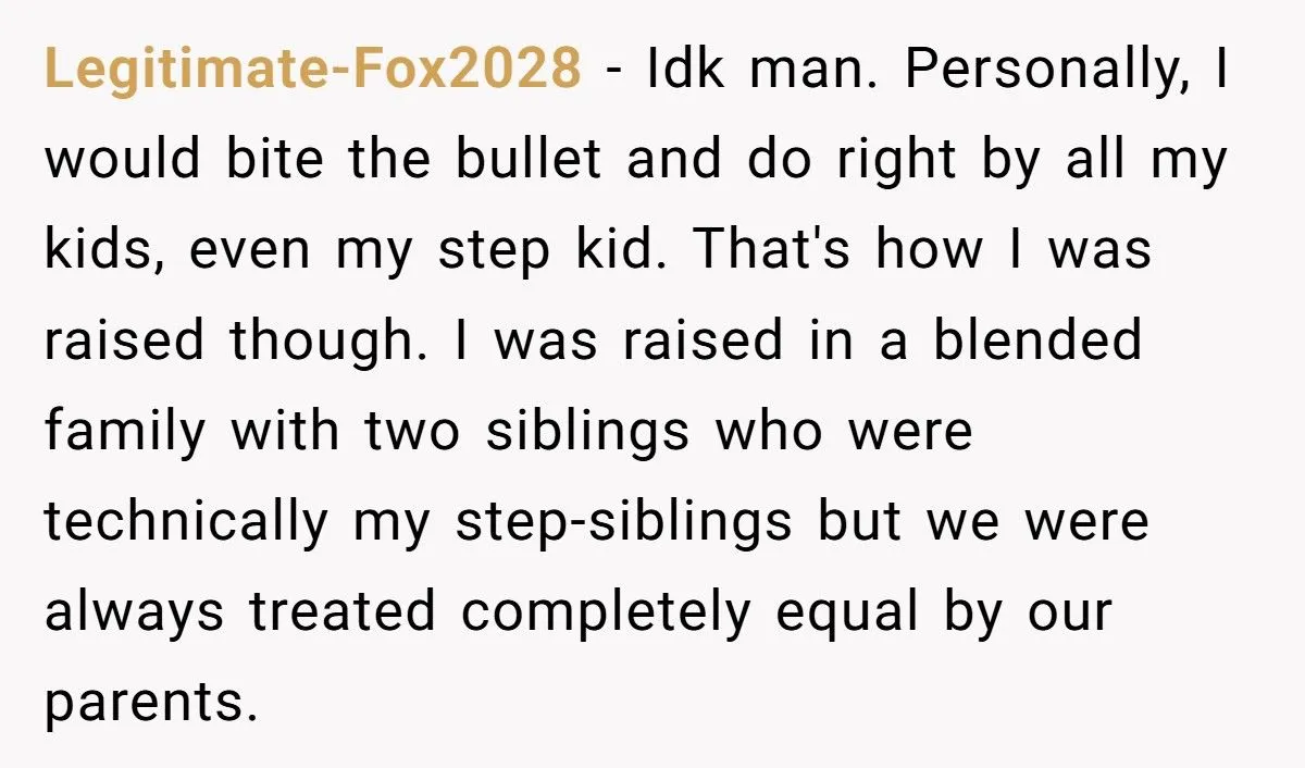 Stepdad Refuses To Raid Youngest Child’s College Fund After Stepson Demands Equal Share
