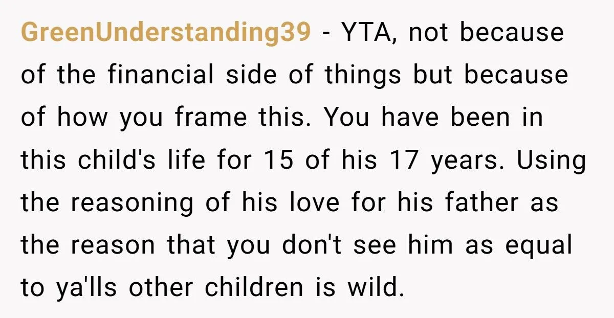 Stepdad Refuses To Raid Youngest Child’s College Fund After Stepson Demands Equal Share