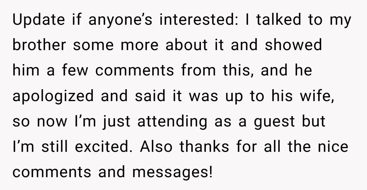 Bride Demands Bridesmaid Dye Rare White Hair, Brother Calls Her “The Jerk” For Refusing