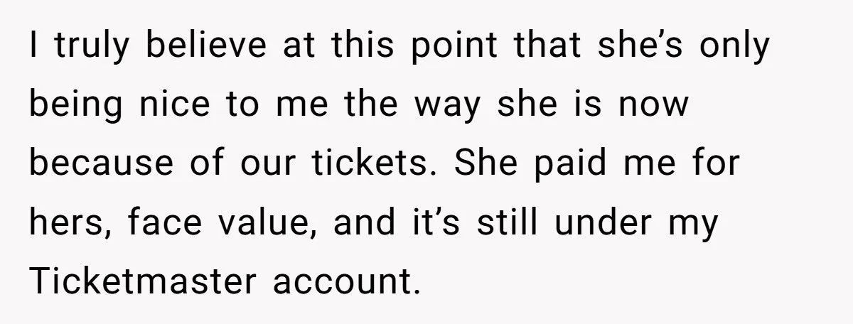 Woman Considers Selling Taylor Swift Ticket After Friend Turns Toxic