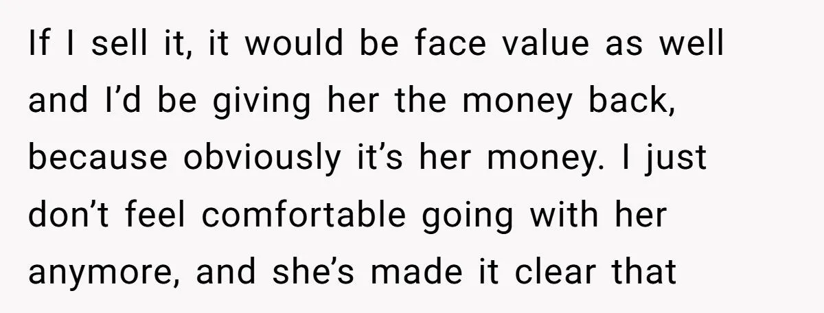 Woman Considers Selling Taylor Swift Ticket After Friend Turns Toxic