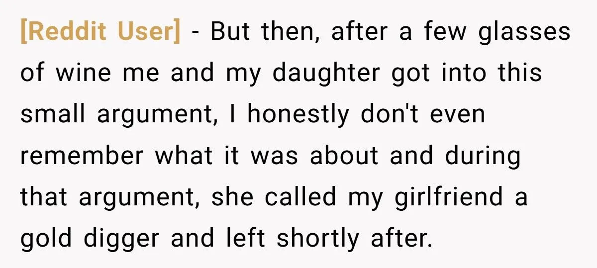 Man Admits His Girlfriend Is A Gold Digger But Get Mad When Daughter Says It Out Loud