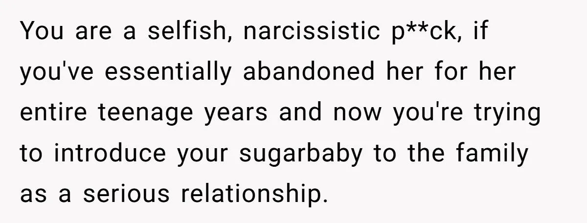 Man Admits His Girlfriend Is A Gold Digger But Get Mad When Daughter Says It Out Loud