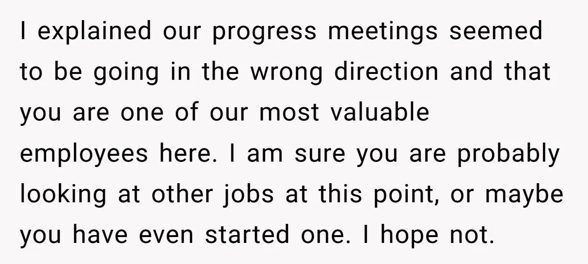 Man Walks Out After Being Labeled “Unnecessary”, Company Falls Apart In Days Without Him