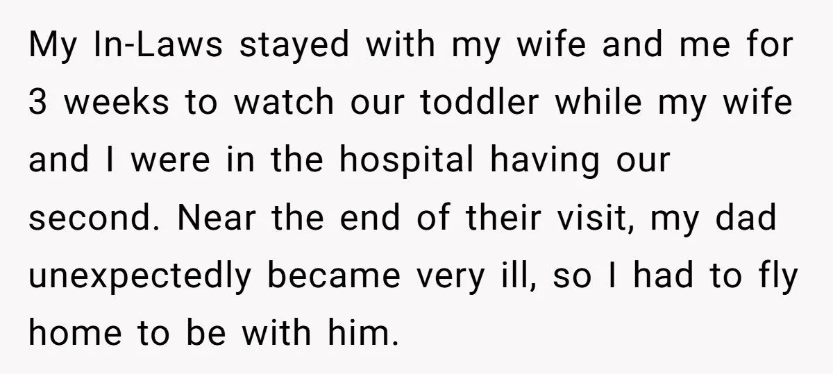 Man’s Dad Dies, But In-Laws Force Him Home 36 Hours Later Because They Were “Too Tired” Man’s Dad Dies, But In-Laws Force Him Home 36 Hours Later Because They Were “Too Tired”