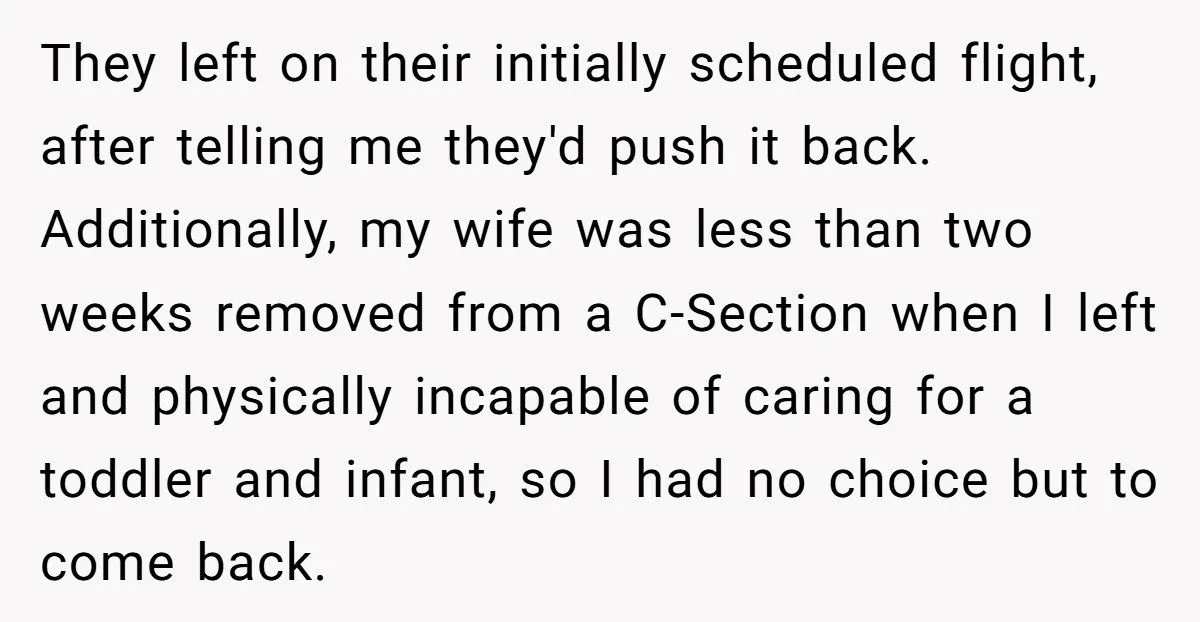Man’s Dad Dies, But In-Laws Force Him Home 36 Hours Later Because They Were “Too Tired” Man’s Dad Dies, But In-Laws Force Him Home 36 Hours Later Because They Were “Too Tired”