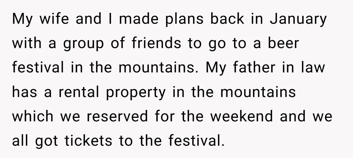 Mom Calls Him Selfish For Attending Beer Festival Instead Of Family BBQ