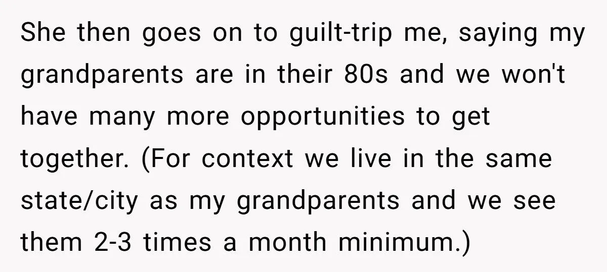 Mom Calls Him Selfish For Attending Beer Festival Instead Of Family BBQ