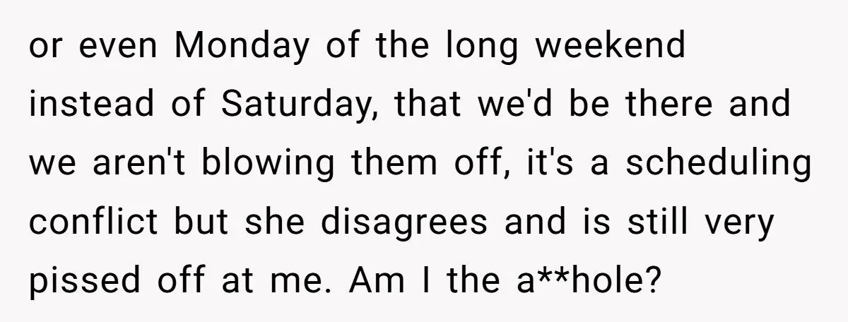 Mom Calls Him Selfish For Attending Beer Festival Instead Of Family BBQ