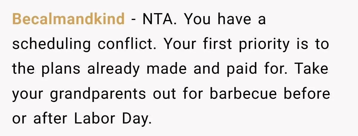 Mom Calls Him Selfish For Attending Beer Festival Instead Of Family BBQ