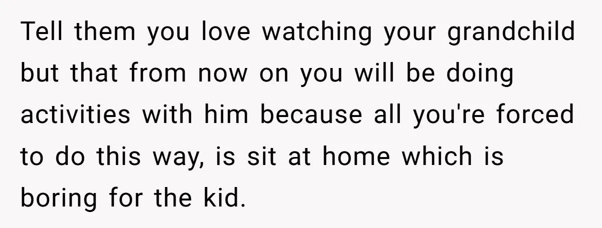 Mother-In-Law Threatens To Quit Babysitting Over DIL’s Endless List Of Parenting Restrictions