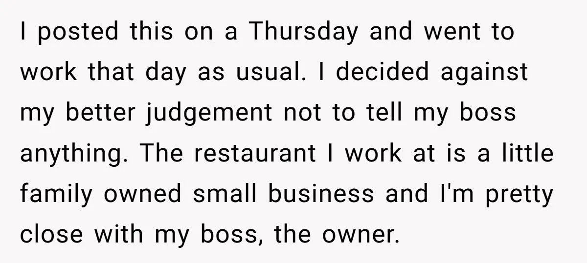 Teen Worker Threatens To Quit Her Job After Dad Demands Her Paycheck And Savings