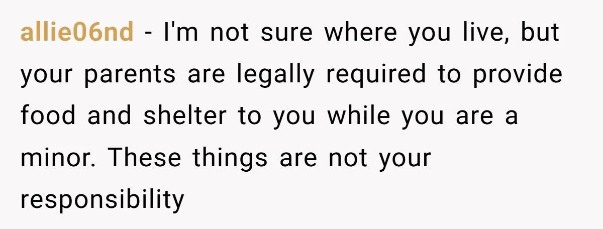Teen Worker Threatens To Quit Her Job After Dad Demands Her Paycheck And Savings
