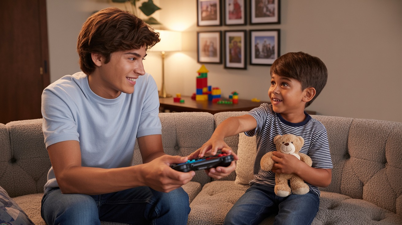 Older Brother Freaks Out When His 9-Year-Old Stepbrother Joins The House