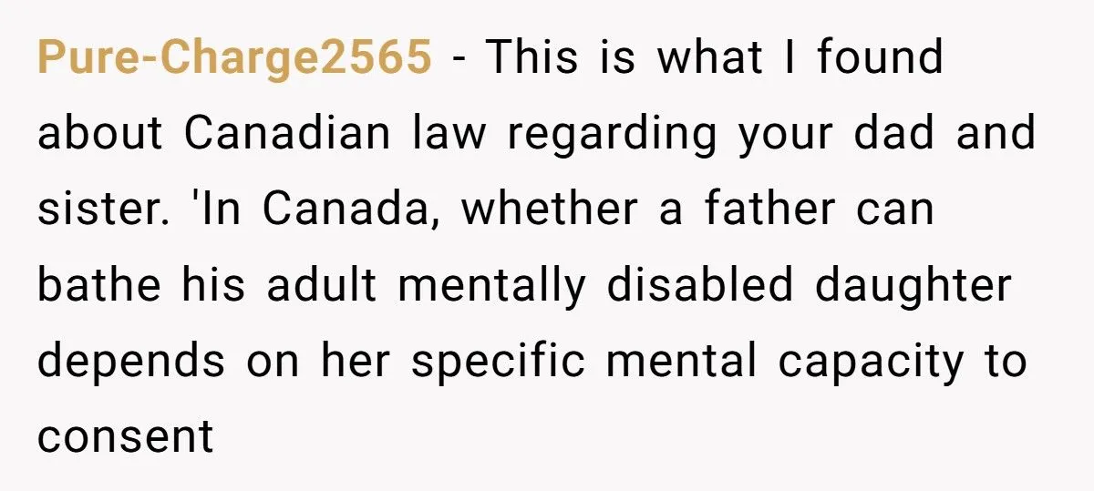 Dad Refuses To Bathe His Disabled Daughter, Tells Teen It’s “Her Job”