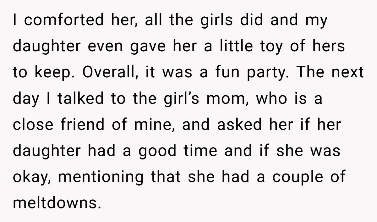 Mom Blames Birthday Host For “Making” Her Kid Cry Over Losing A Game