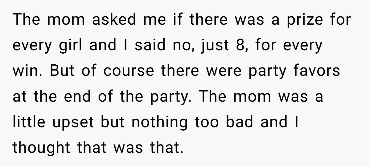 Mom Blames Birthday Host For “Making” Her Kid Cry Over Losing A Game