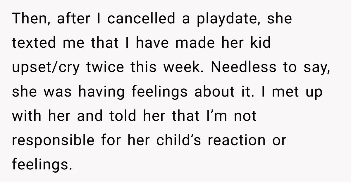 Mom Blames Birthday Host For “Making” Her Kid Cry Over Losing A Game