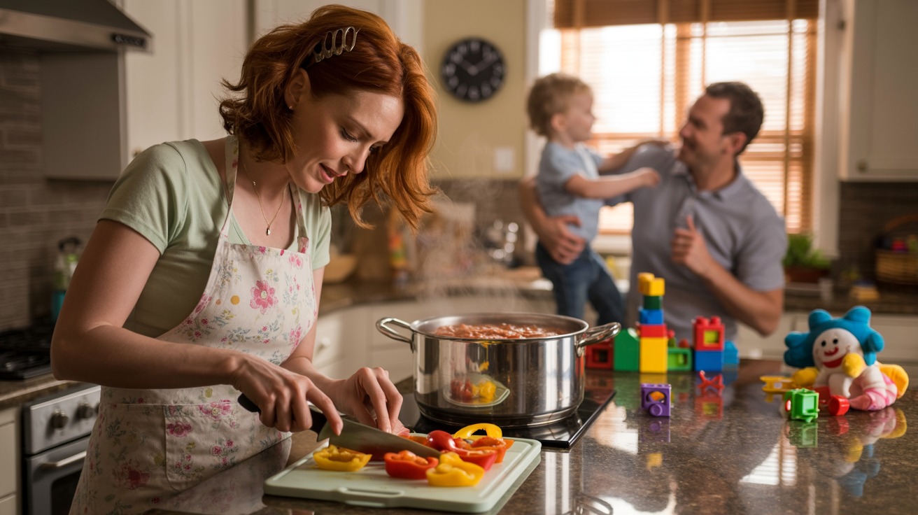 Husband Melts Down When Asked To Parent For 30 Minutes While Wife Cooks