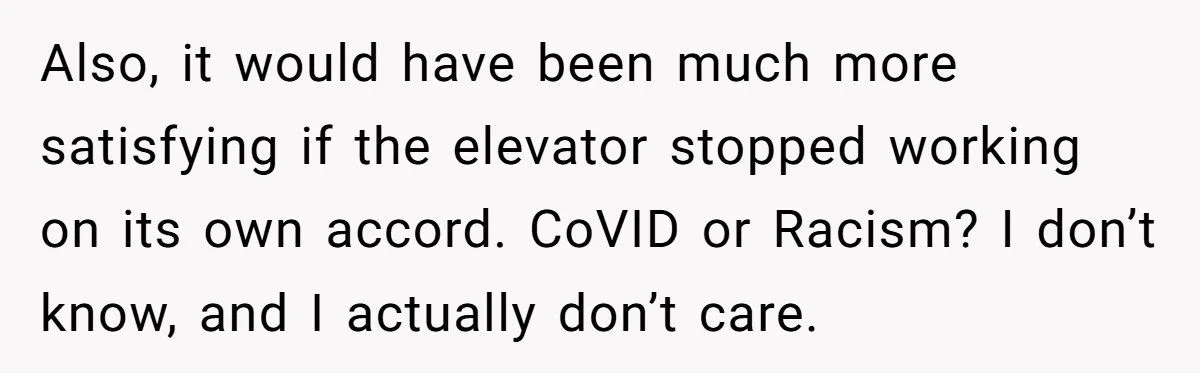 Wife Begs Husband To Let Stranger In Elevator, He Refuses And She Can’t Stop Laughing At What Happens Next