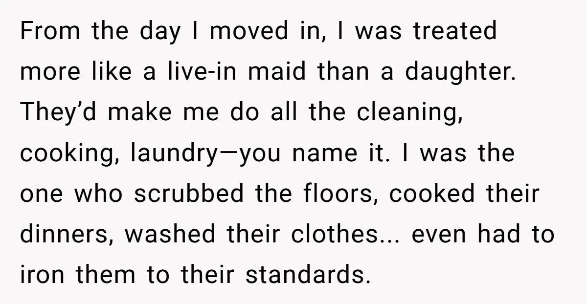 Former Foster Child Refuses To Help Parents Who Treated Her Like A Servant, Family Calls Her Ungrateful Former Foster Child Refuses To Help Parents Who Treated Her Like A Servant, Family Calls Her Ungrateful