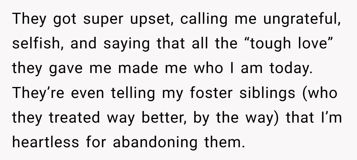 Former Foster Child Refuses To Help Parents Who Treated Her Like A Servant, Family Calls Her Ungrateful Former Foster Child Refuses To Help Parents Who Treated Her Like A Servant, Family Calls Her Ungrateful