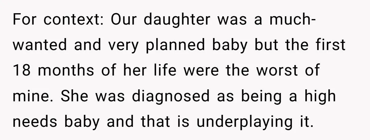 Wife Tells In-Laws They Don’t Deserve More Grandkids After Failing To Support Her With High-Needs Baby