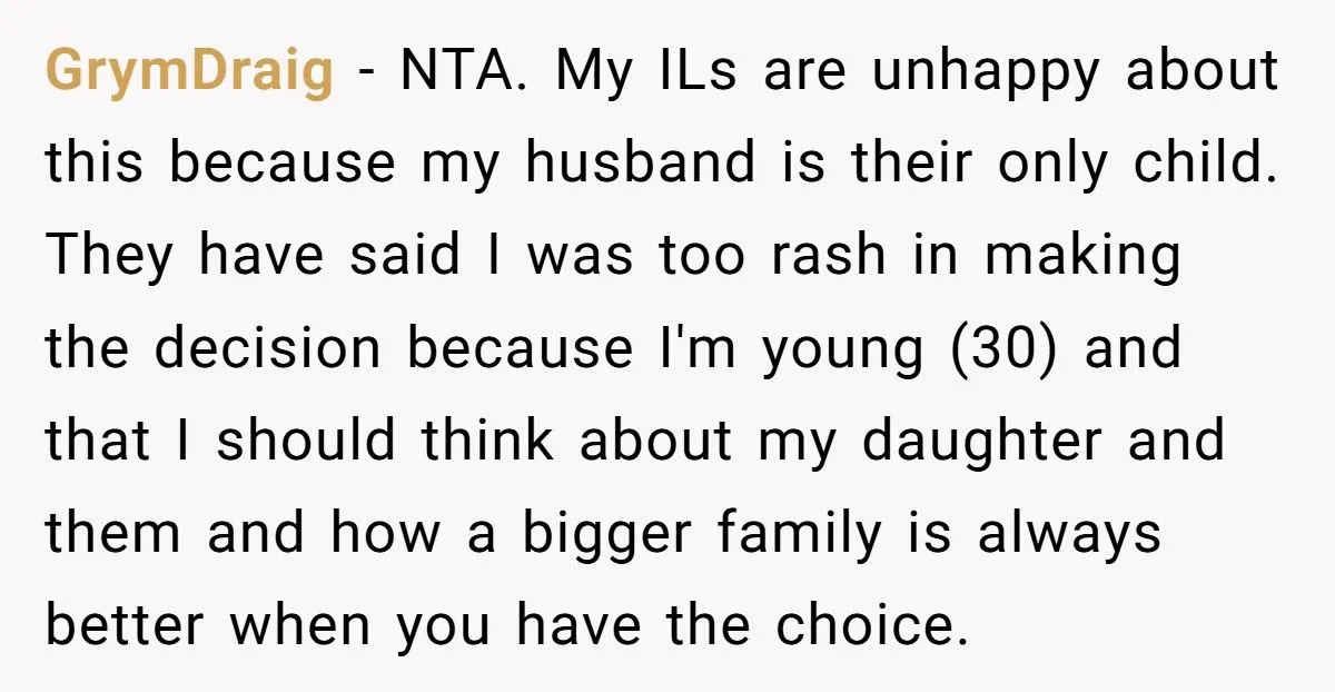 Wife Tells In-Laws They Don’t Deserve More Grandkids After Failing To Support Her With High-Needs Baby