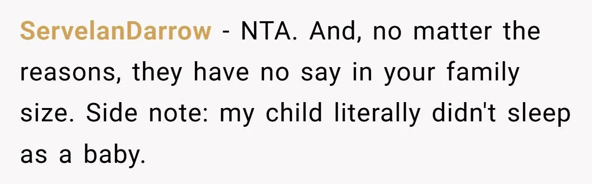 Wife Tells In-Laws They Don’t Deserve More Grandkids After Failing To Support Her With High-Needs Baby