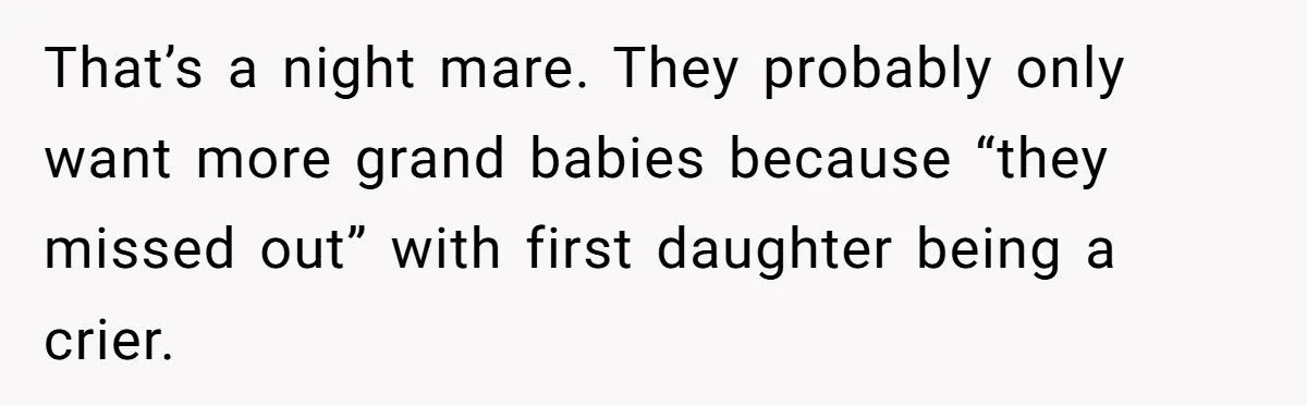 Wife Tells In-Laws They Don’t Deserve More Grandkids After Failing To Support Her With High-Needs Baby