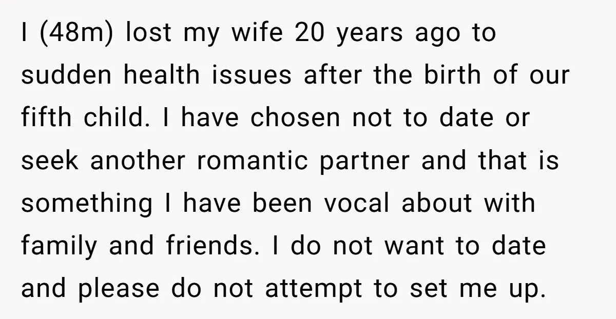 Widower Refuses To Attend Sister’s Gatherings After Her Friend Won’t Stop Harassing Him