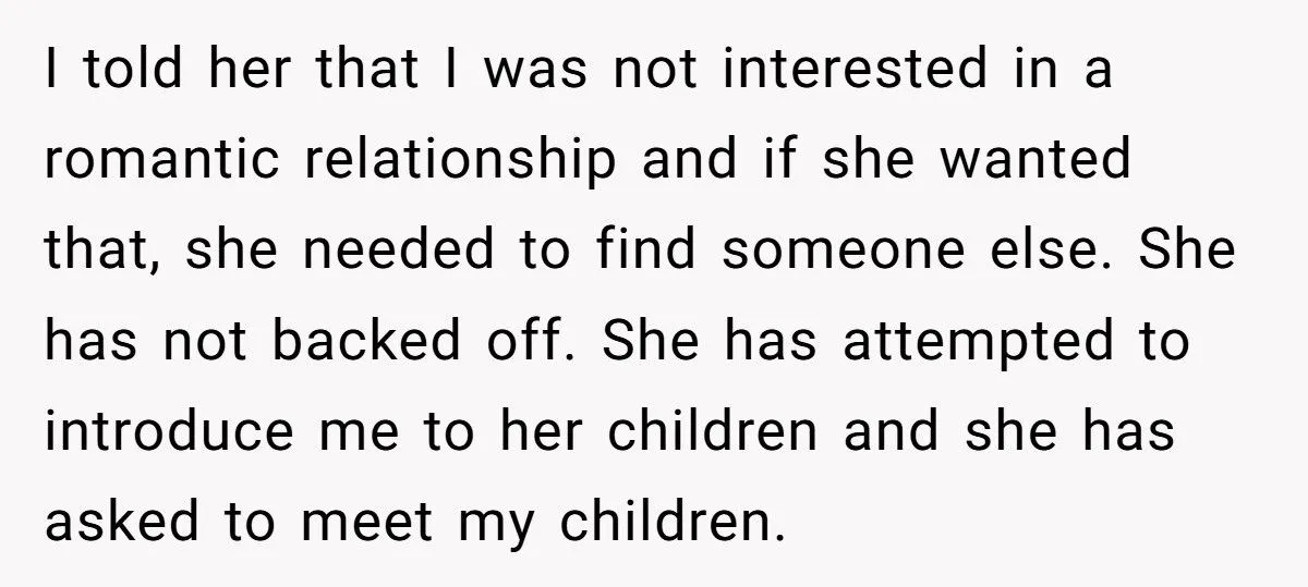 Widower Refuses To Attend Sister’s Gatherings After Her Friend Won’t Stop Harassing Him