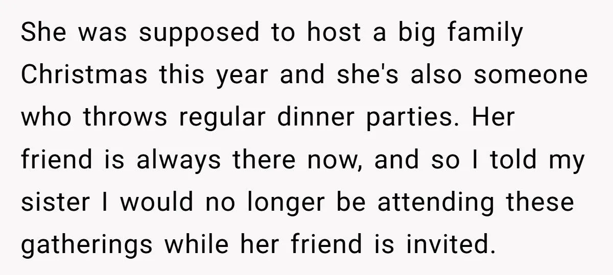 Widower Refuses To Attend Sister’s Gatherings After Her Friend Won’t Stop Harassing Him