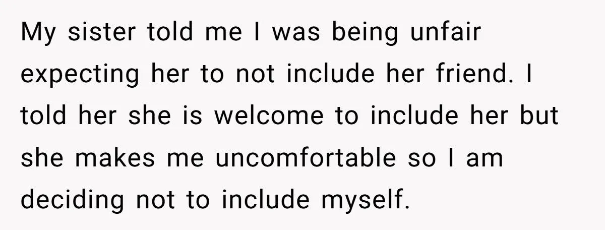 Widower Refuses To Attend Sister’s Gatherings After Her Friend Won’t Stop Harassing Him