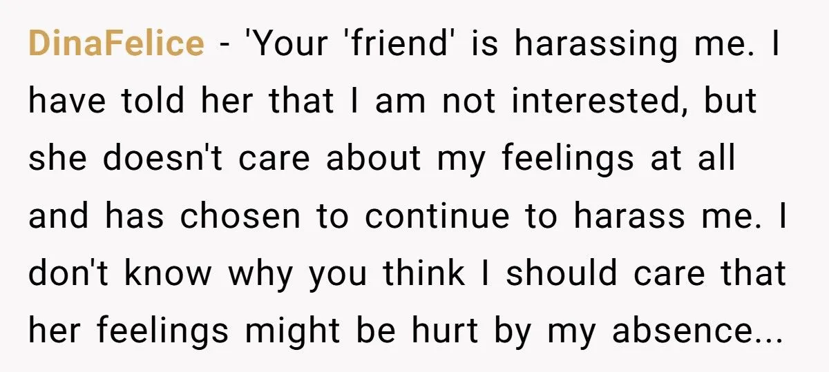 Widower Refuses To Attend Sister’s Gatherings After Her Friend Won’t Stop Harassing Him