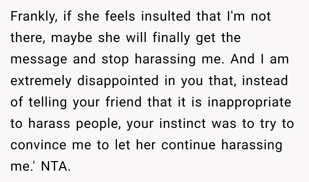 Widower Refuses To Attend Sister’s Gatherings After Her Friend Won’t Stop Harassing Him