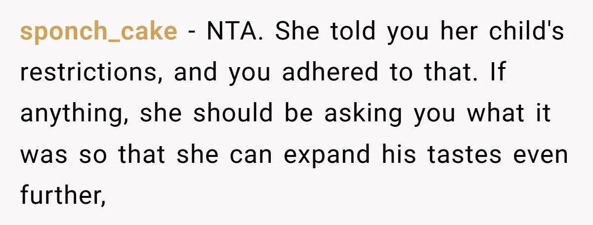 Neighbor Babysits Boy For Free, Mom Explodes After Learning He Ate “Ethnic Food” Instead Of Her Sandwich