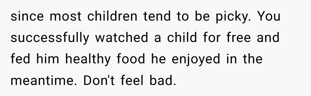 Neighbor Babysits Boy For Free, Mom Explodes After Learning He Ate “Ethnic Food” Instead Of Her Sandwich