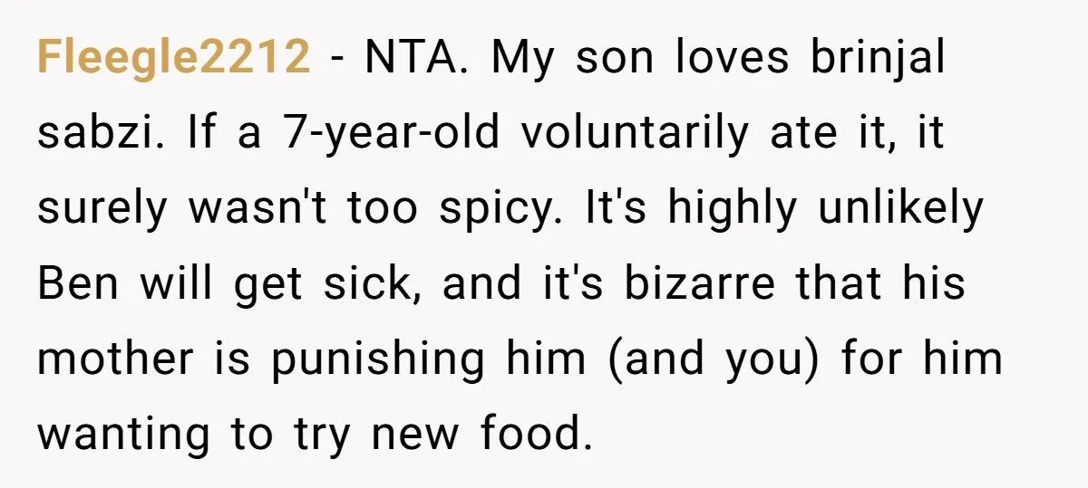 Neighbor Babysits Boy For Free, Mom Explodes After Learning He Ate “Ethnic Food” Instead Of Her Sandwich