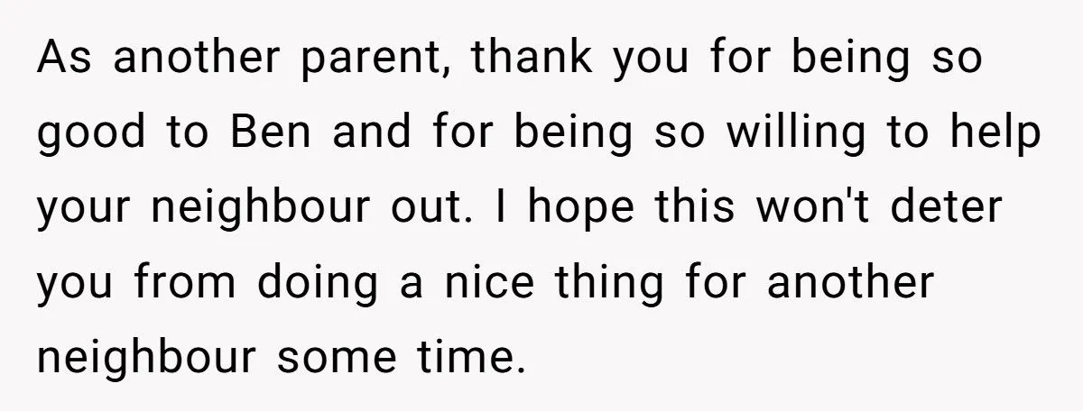 Neighbor Babysits Boy For Free, Mom Explodes After Learning He Ate “Ethnic Food” Instead Of Her Sandwich