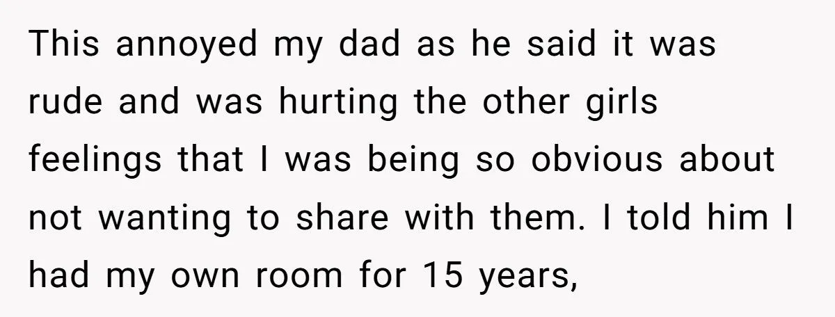 Teen Refuses To Sleep In Shared Room After Dad’s New Wife Moves Her Daughters In