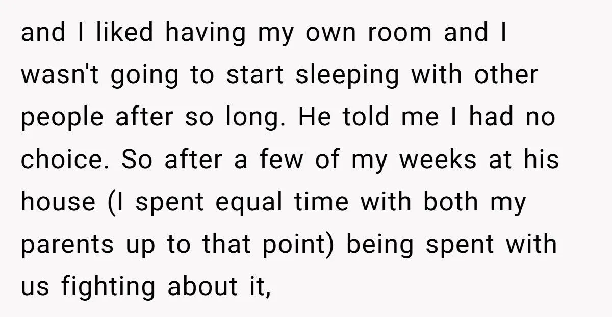 Teen Refuses To Sleep In Shared Room After Dad’s New Wife Moves Her Daughters In
