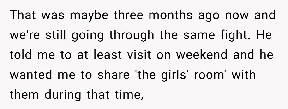 Teen Refuses To Sleep In Shared Room After Dad’s New Wife Moves Her Daughters In